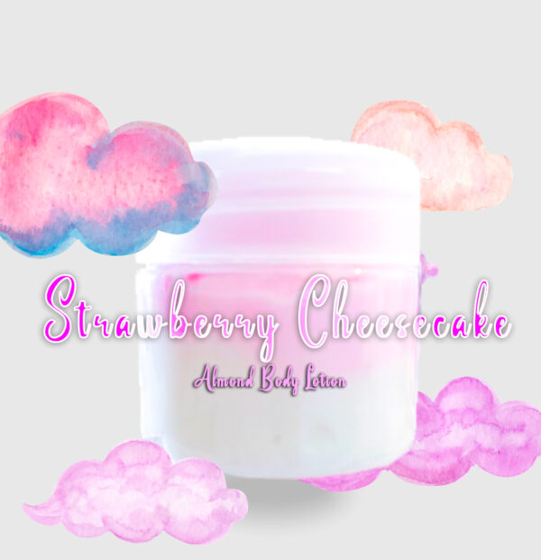 strawberry cheesecake almond lotion from wanda